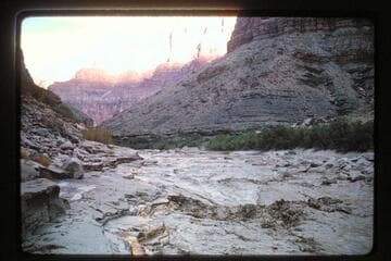 Flood at mouth of Little Colorado