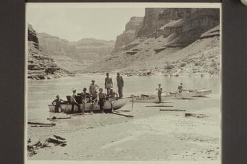 After two hours, the goal is reached.  The "Esmeralda" is once again in the river and surrounded by happy rapid runners