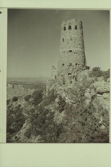 Indian Watch Tower at Desert View in Grand Canyon