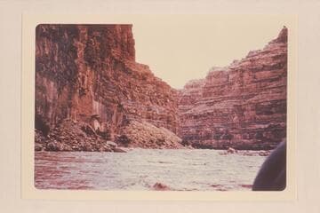 Up at Dark Canyon Rapid.  Photo from Don Hatch party