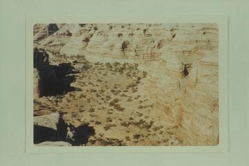 Ernies Country near the Natural Bridge.  The canyon drains into Cataract Canyon at Mile 205.3, right bank