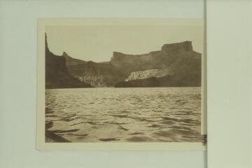 Deadhorse Point from Mile 38.  Survey by Easton, Leeds, and Wheeler