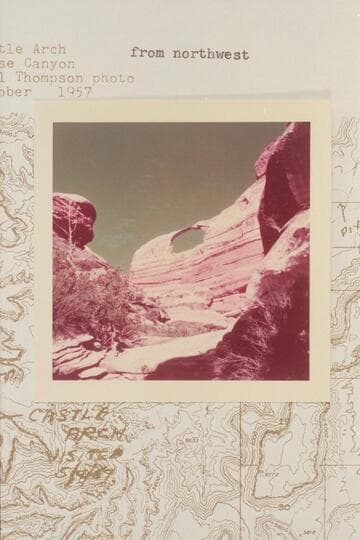 Castle Arch; Horse Canyon; from northwest