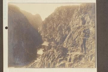 Arthur O. McCormick on the upper Colorado River