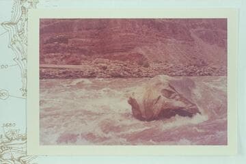 Rapid No. 21.  Rapid 21 heads at Mile 202.8 and drops 10 ft. in .25 miles