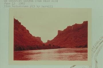 Up Cataract Canyon from Mile 213 1/2