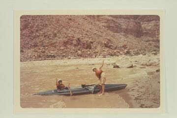 Foot of Rapid 16 in Cataract Canyon