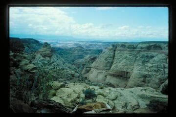 To Henry Mountains from Angel Point