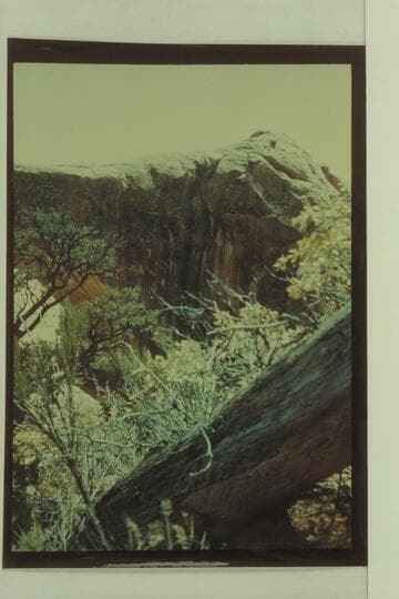 Abutment at Landscape Arch