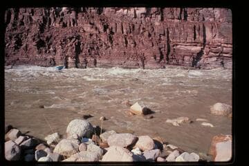 "Wee Yellow" down Unkar Rapids