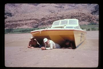 Shading up at head of Chuar Rapids