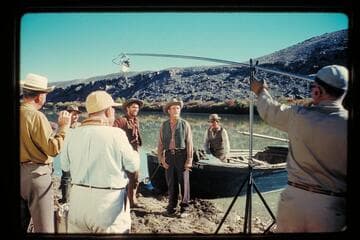 Filming start of Powell trip; Colorado River