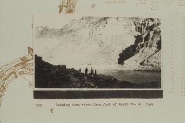 Down from Mile 210.85, foot of Rapid #4