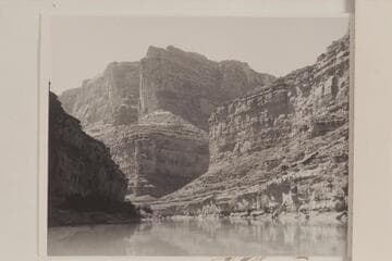 Down Cataract Canyon to the mouth of Cove Canyon.  Compare 219 CTCN 186.5