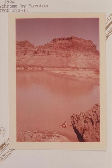 Landing below Spanish Bottom