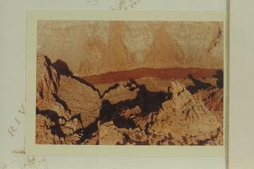 Upstream side of butte at Mile 200