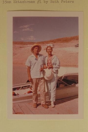 Harry and Dottie Aleson.  Halls Crossing