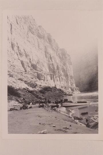 Mooring at camp, Mile 41