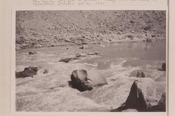 Rapid No. 23 at Mile 202.20/Rapid #24 in The Big Drop in Cataract Canyon.  Mile 202+