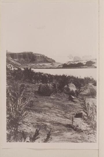 Views on the Colorado River--Glen Canon Series.  Below the Mouth of the Dirty Devil River