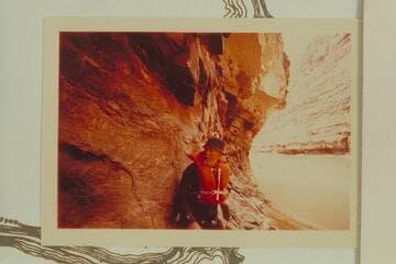 Dock Marston checks the 1836 D. Julien inscription