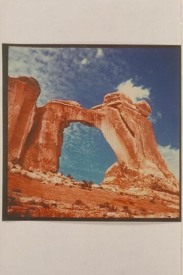 Pegasus Arch in Salt Creek Canyon