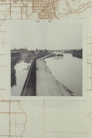Down from old Highway 80 bridge next to the trail bridge