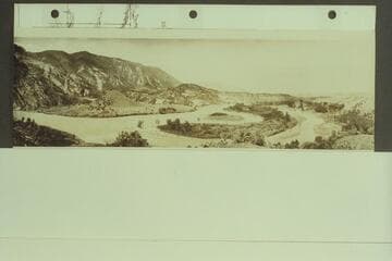 Island Park from mouth of Whirlpool Canyon