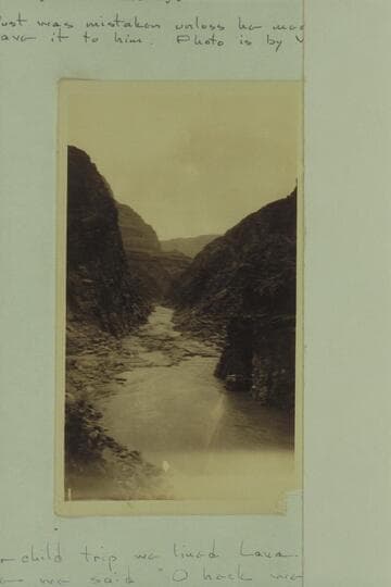 Meriwhitica Rapid captioned "Mattizwe".  Lava Cliff Rapid, Spencer Creek Rapid