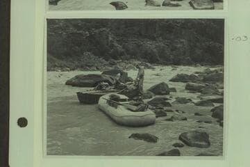 Lining of Hells Half Mile in the Canyon of Lodore