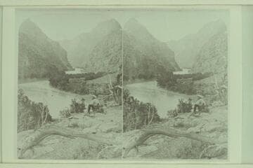 "Views on the Green River", Canon of Lodore Series
