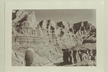 "When the Colorado River has worn through Hualapi Cliffs, Grand Canyon."