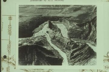 The Blade or Steamboat Rock.  Dinosaur National Monument