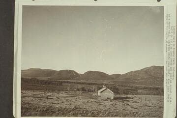 Lodore Hall in Brown's Park, Colorado.  Built in 1911 by Jack Evers and used as school, later as a dance hall