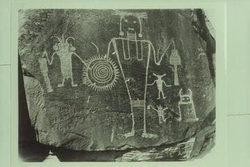 Petrogylphs near Island Park.  Dinosaur National Monument