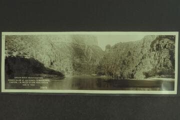 Green River Investigation:  Downstream at Entrance to Whirlpool Canyon, 1 3/4 Miles below Pool Creek