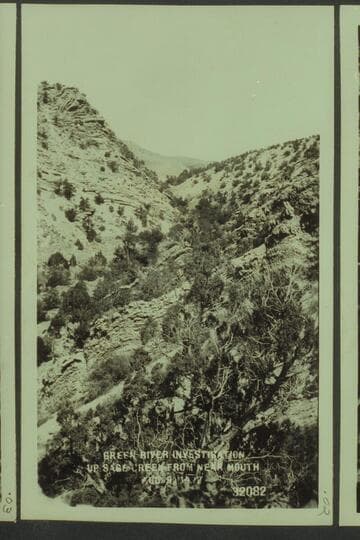 Green River Investigation:  Up Sage Creek from near Mouth