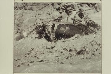 Buzz Belknap riding 217 Mile Rapid in a Sportyak