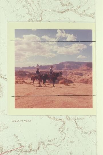 Dan Lehi and Tom Daly at southern end of Nasja Mesa