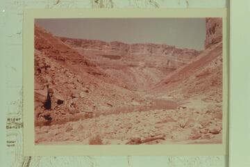 Upstream from mouth of Salt Water Wash