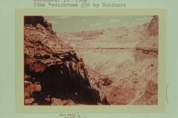 From bench to open part of Tanner Wash