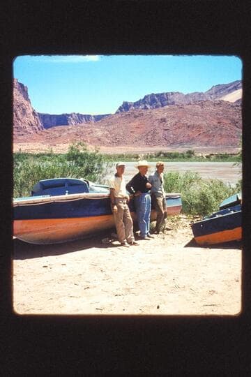 JBA, Dock; boat at Lees Ferry