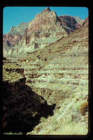 Down Tapeats Creek from above The Box