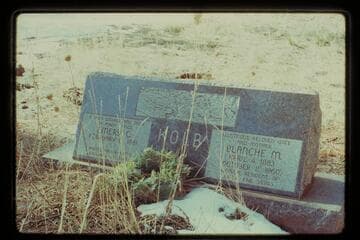 Headstone of Emery and Blanch Kolb, Grand Canyon Cemetery