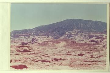 Across to Black Brush Mesa and Surprise Valley.  Navajo Mountain at top