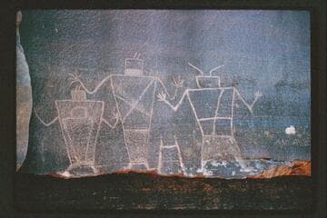 Petroglyphs, Hite