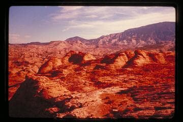 Southeast from plateau southwest of mouth of Nasja Creek