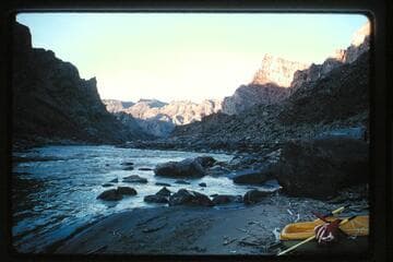 Down from camp at Mile 209.6