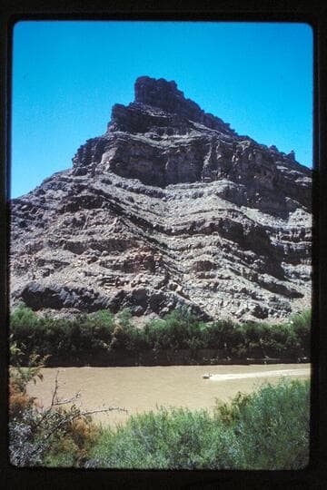 Mouth of Green River from left bank