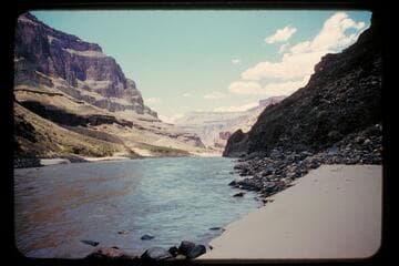 Down river, Tapeats Creek